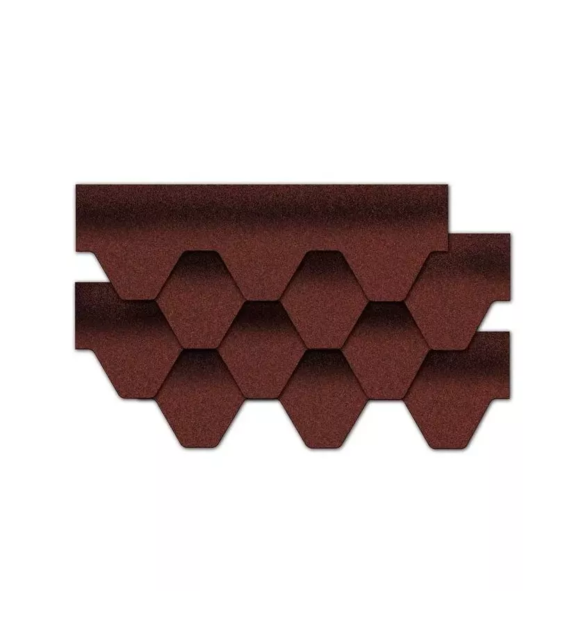 Kerabit - gont bitumiczny Kerabit K+ cieniowany Plaster Miodu