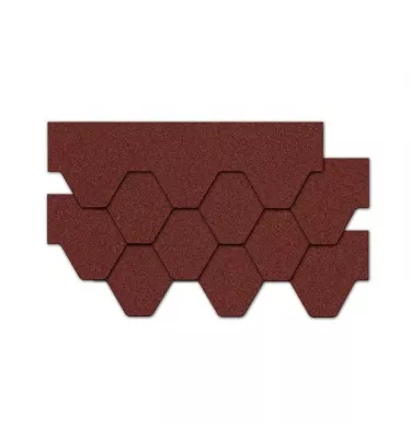 Kerabit - Kerabit K + bituminous shingle Honeycomb