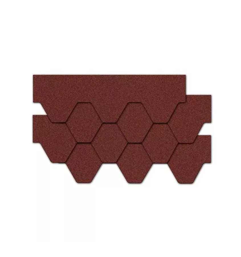 Kerabit - Kerabit K + bituminous shingle Honeycomb
