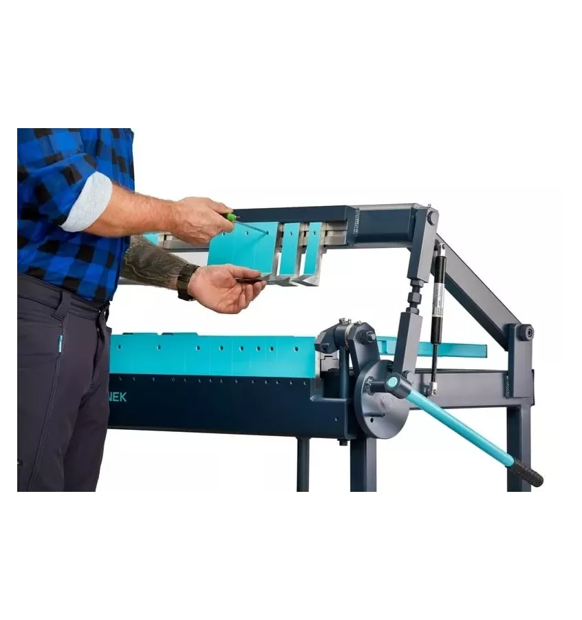 Mazanek - manual segment bending machine ZGRs 1000 L