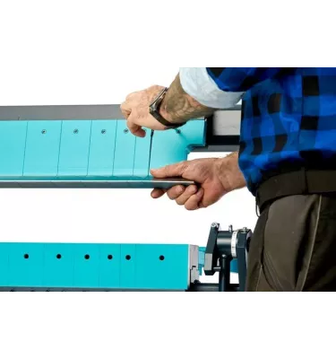 Mazanek - zaginarka ręczna segmentowa ZGRs 1250 L/1,0