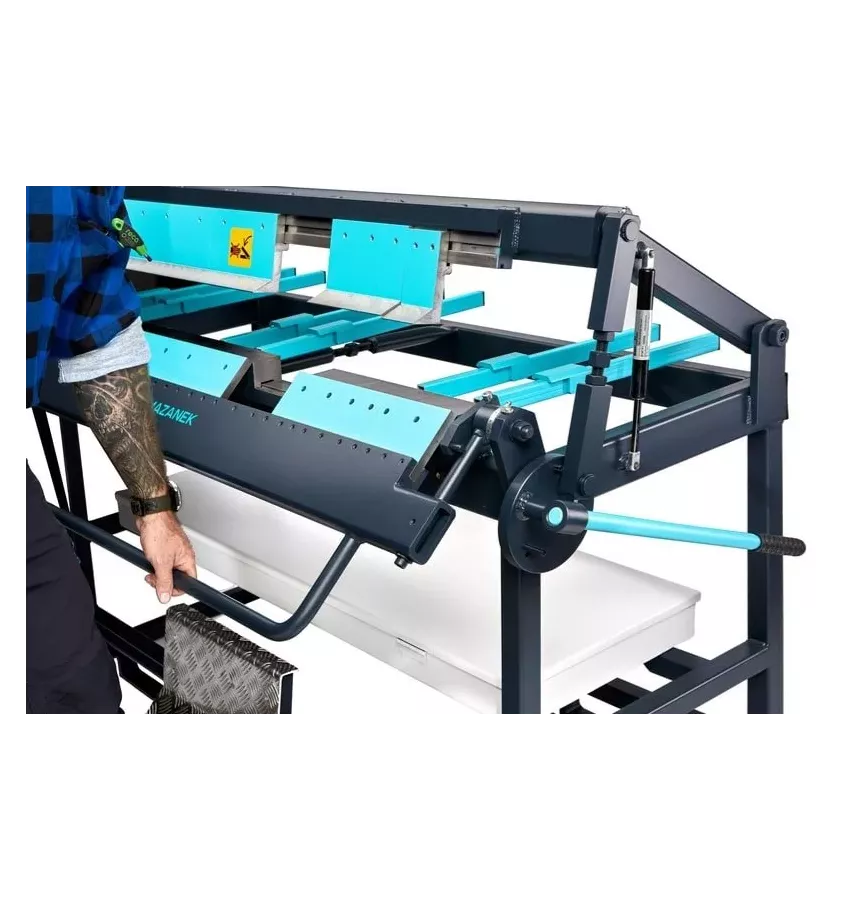 Mazanek - ZGRs 1250 L manual segment bending machine