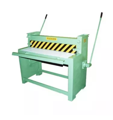 Mazanek - ruční gilotina pro plech GR 1000