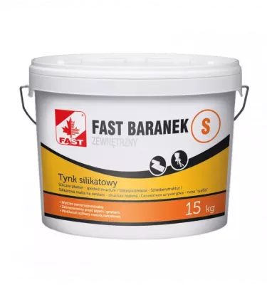 Fast - tynk silikatowy Fast Baranek S