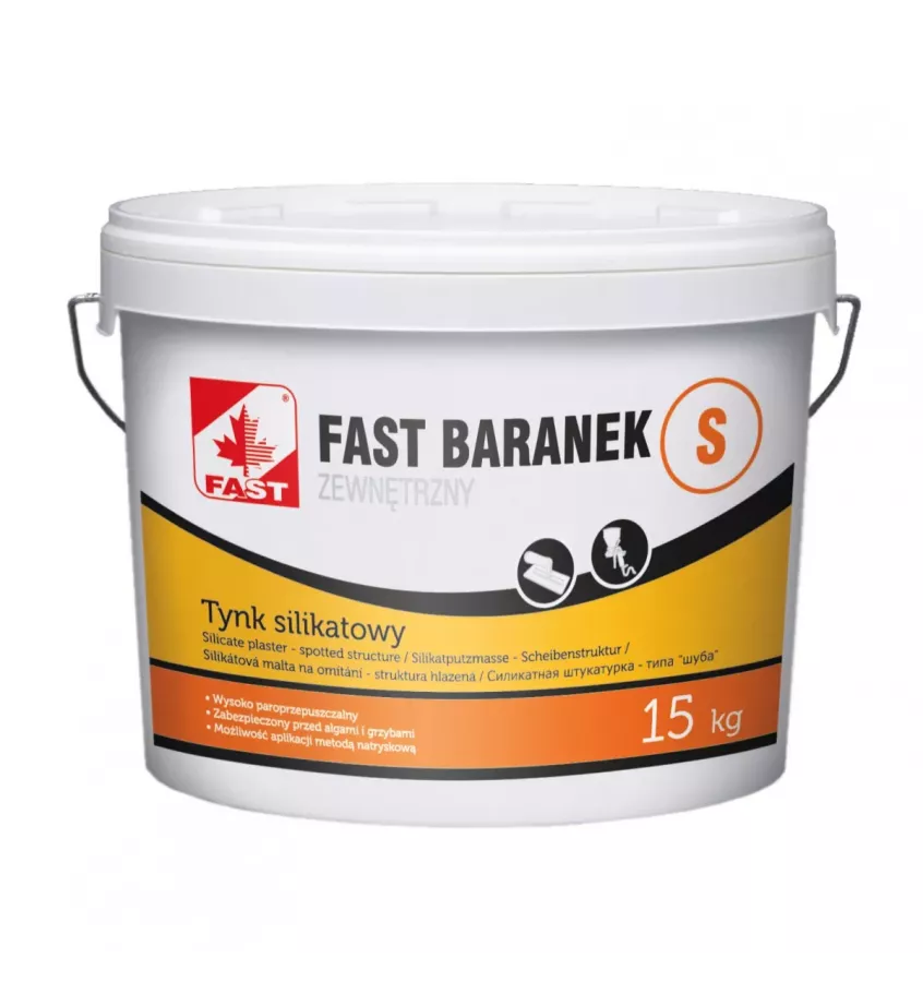 Fast - Silicate plaster Fast Lamb S