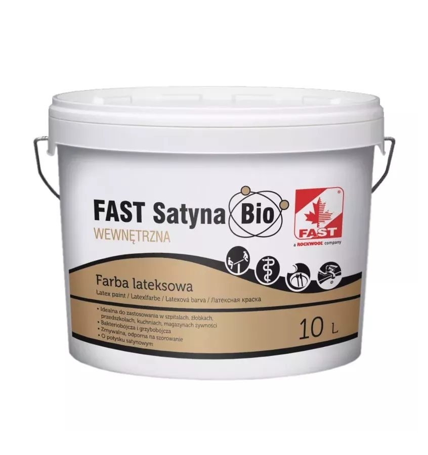 Fast - farba lateksowa Fast Satyna Bio
