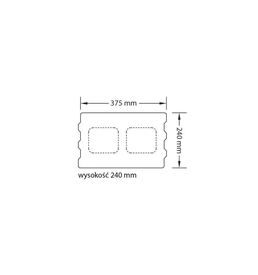 Czamaninek - bloczek fundamentowy Liatop Start 24