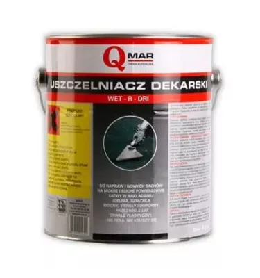 Qmar - bitumen-rubber roofing sealant WET-R-DRI