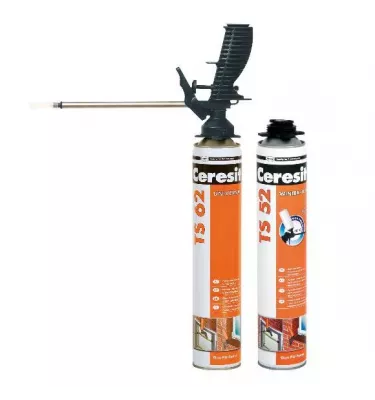 Ceresit - polyurethane foam TS 62, pistol