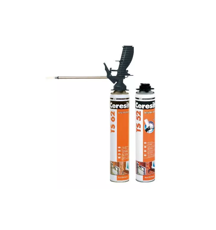 Ceresit - polyurethane foam TS 62, pistol