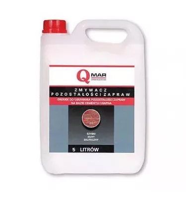 Qmar - zmywacz pozostałości zapraw cementowych