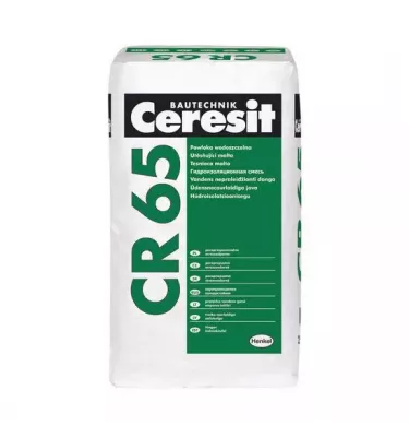 Ceresit - watertight mortar CR 65