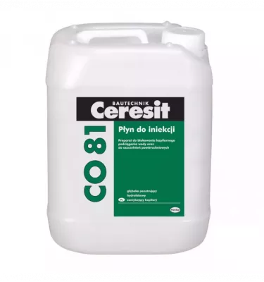 Ceresit - liquid for injection of moist walls CO 81
