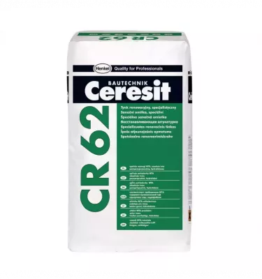 Ceresit - specializovaná sanační omítka CR 62