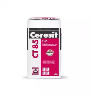 Ceresit - zaprawa do mocowania płyt styropianowych CT 85 Fibre Force