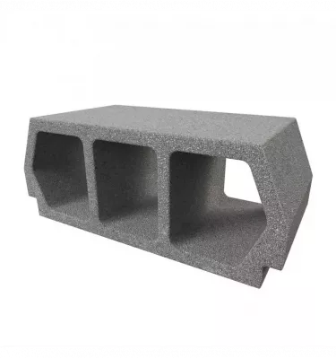 Konbet - Teriva 24/60 Base ceiling block, 3-chamber, concrete