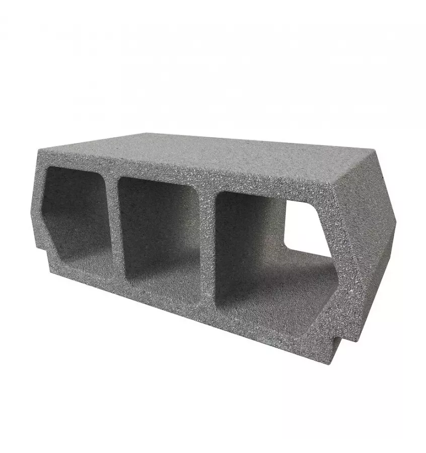 Konbet - Teriva 24/60 Base ceiling block, 3-chamber, concrete