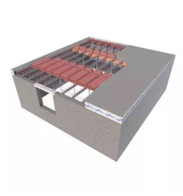 Konbet - Teriva 24/60 Base ceiling block, 3-chamber, expanded clay