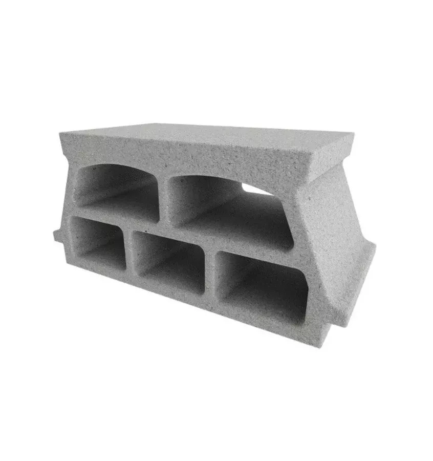 Konbet - Teriva 24/60 Plus ceiling block, 5-chamber, expanded clay