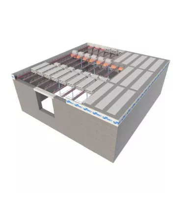 Konbet - Teriva 24/60 Plus ceiling block, 5-chamber, expanded clay