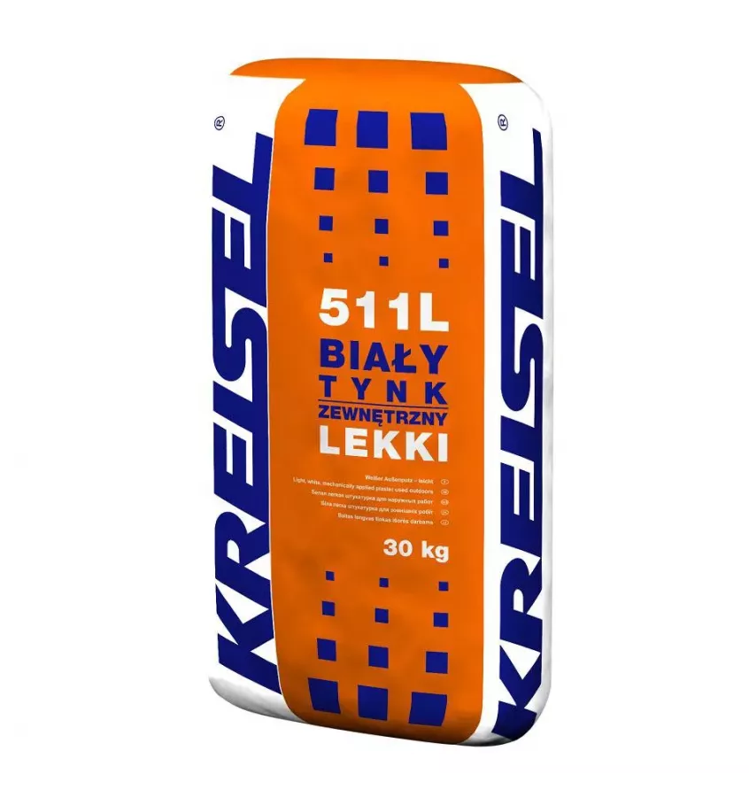 Kreisel-strojně nanášená venkovní cementová vápenná bílá omítka 511 L