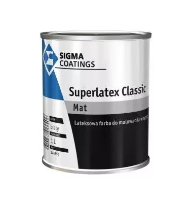 Sigma Coatings - farba lateksowa Superlatex Classic