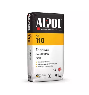 Alpol - AZ 110 white silicate mortar