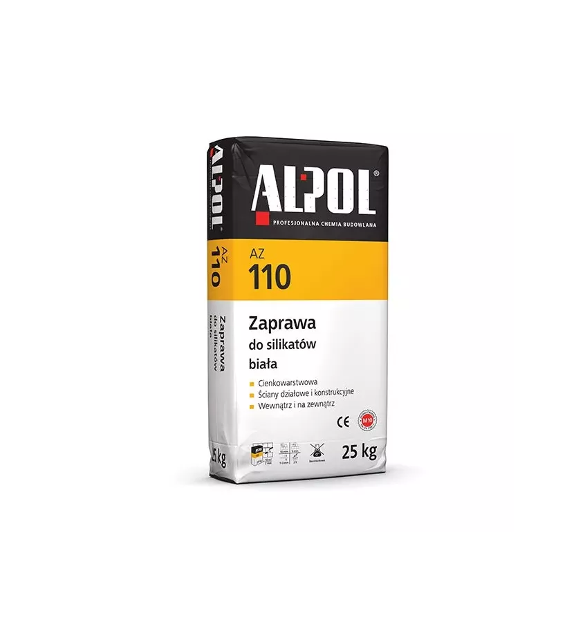 Alpol - AZ 110 white silicate mortar