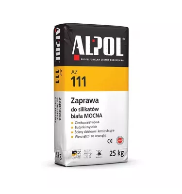 Alpol - strong masonry mortar for silicate AZ 111 white