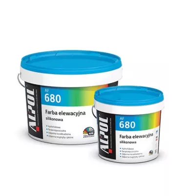 Alpol - facade paint nanosilicone AF 680 Salsa