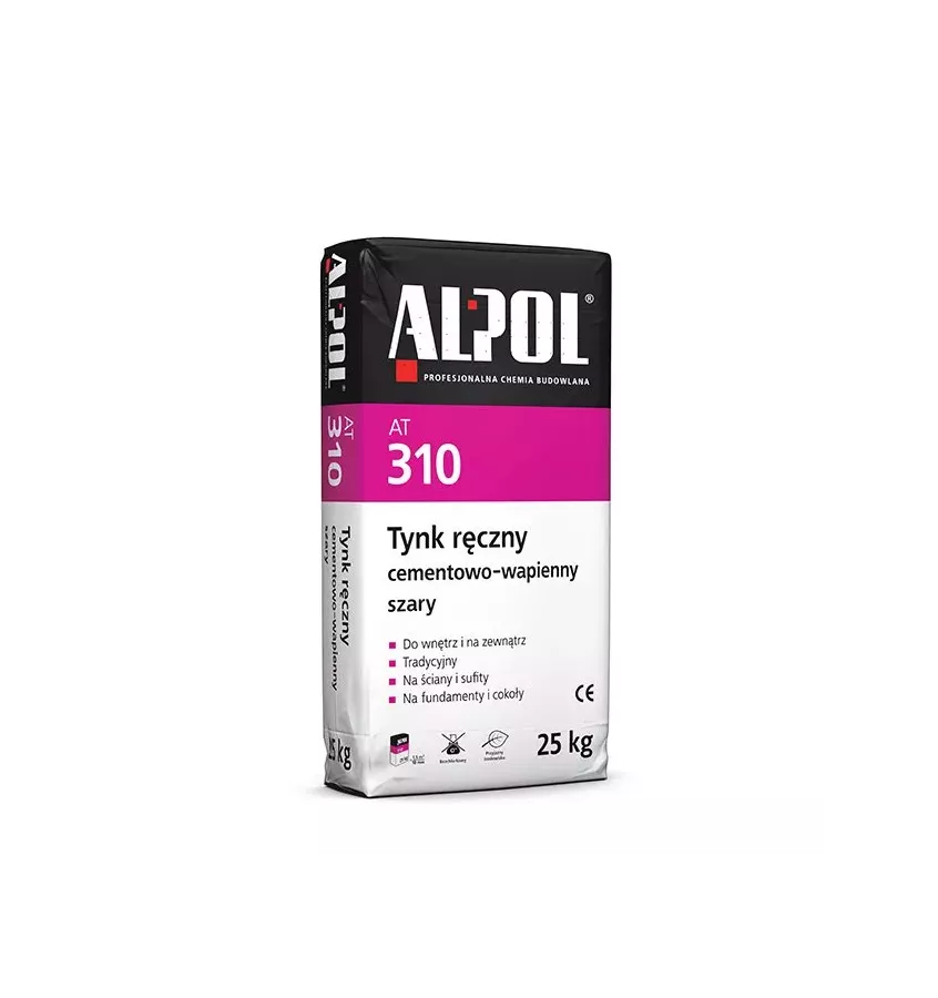 Alpol - AT cement hand-made plaster