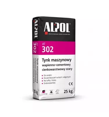 Alpol - strojní cementovo -vápenná omítka AT