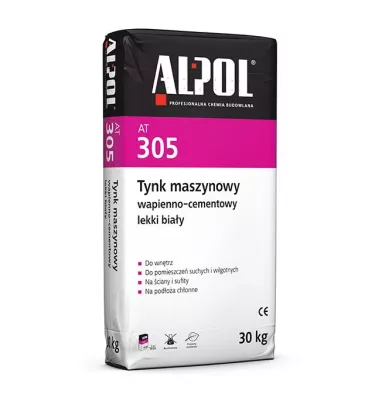 Alpol - vápenocementová strojní omítka AT