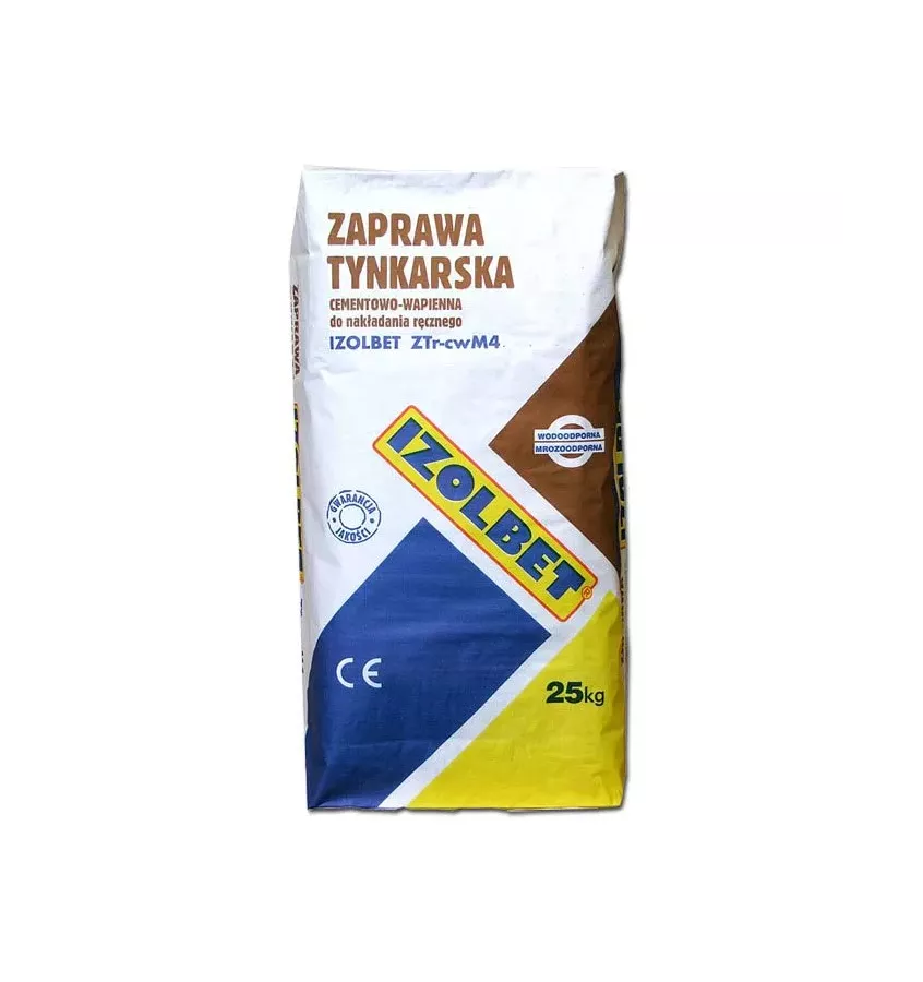 Isolbet - ZTr-cwM4 manual plastering mortar