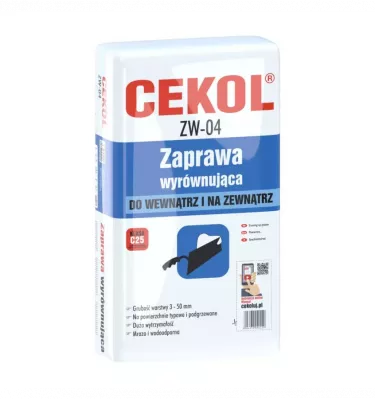 Cekol - vyrovnávací malta ZW -04