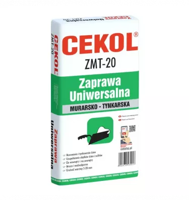 Cekol - zaprawa murarsko - tynkarska ZMT-20