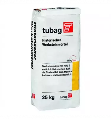 Tubag - zaprawa murarska wapienna historyczna NHL-M