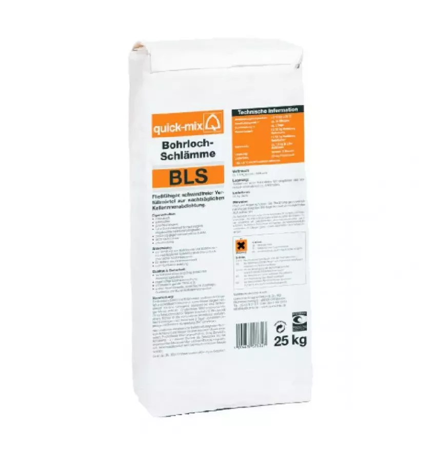 Quick-mix - zaprawa do wypełniania otworów BLS Bohrloch