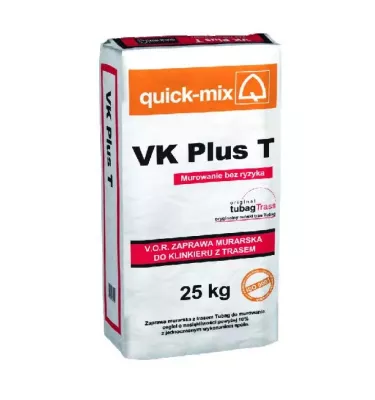 Quick-mix - clinker mortar with trout Tubag VK Plus T.