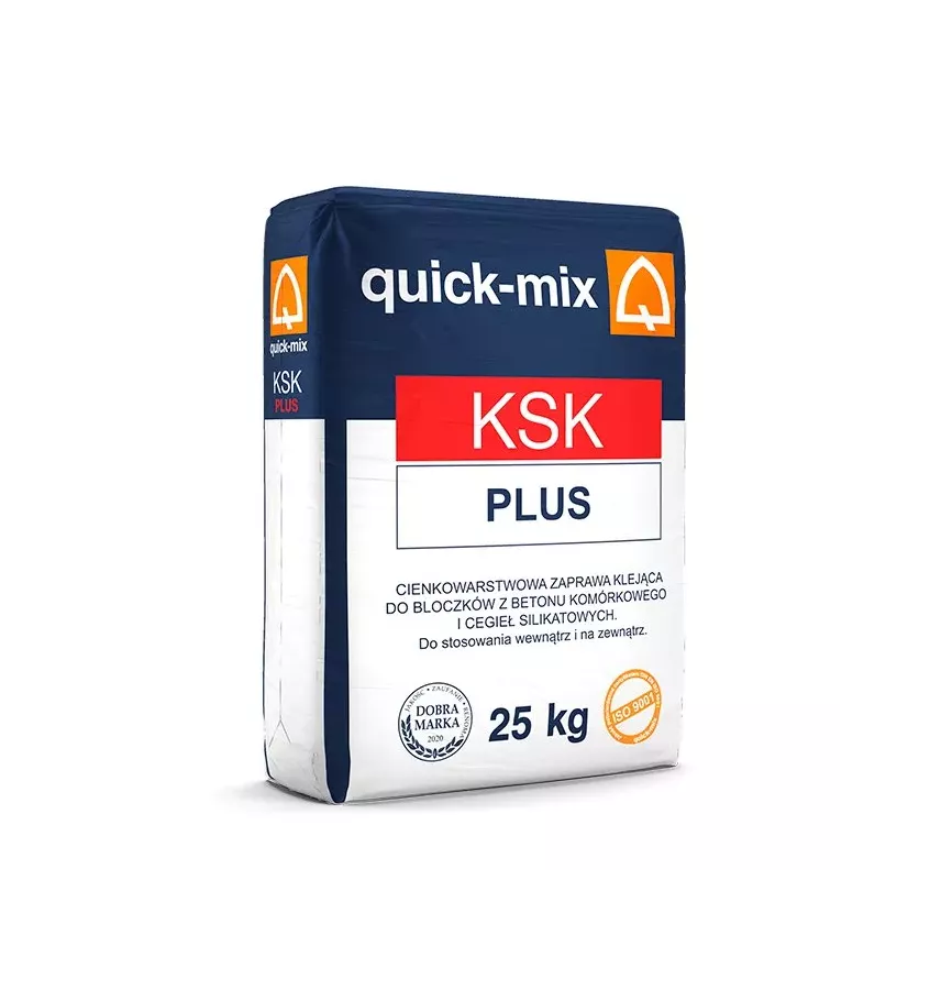 Quick-mix - adhesive mortar for aerated concrete blocks and KSK silicate bricks