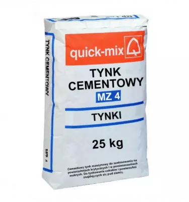 Quick-mix - cement plaster MZ 4