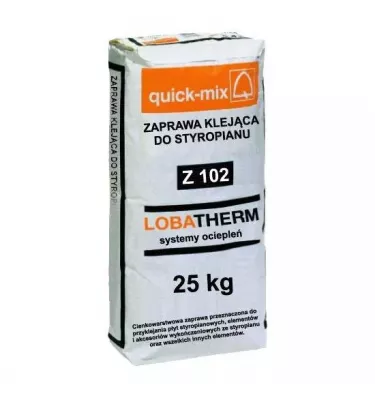 Quick-mix - adhesive mortar for polystyrene Z 102