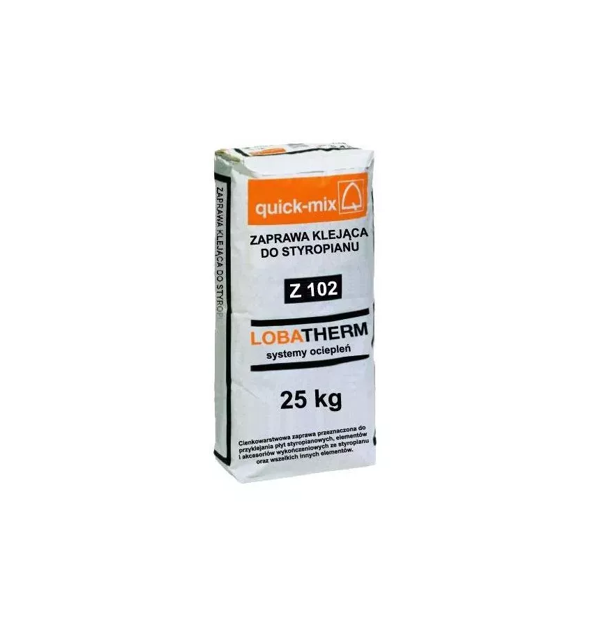 Quick-mix - adhesive mortar for polystyrene Z 102