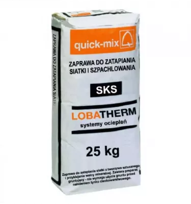 Quick-mix - zaprawa do klejenia, szpachlowania wełny i styropianu SKS