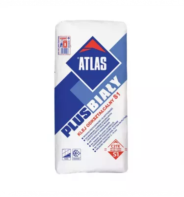 Atlas - deformable tile adhesive Plus White