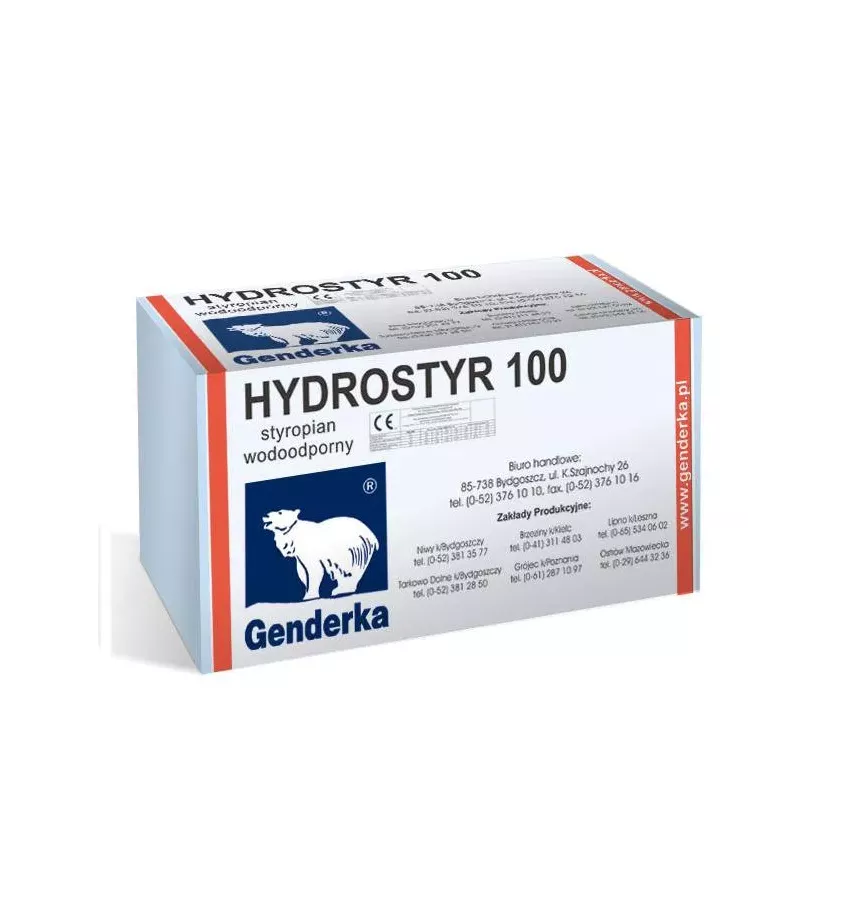 Genderka - Hydrostyr 100 voděodolný polystyren