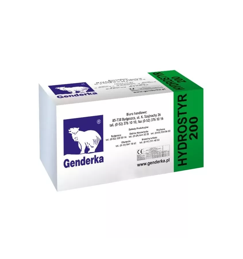 Genderka - Hydrostyr 200 voděodolný polystyren