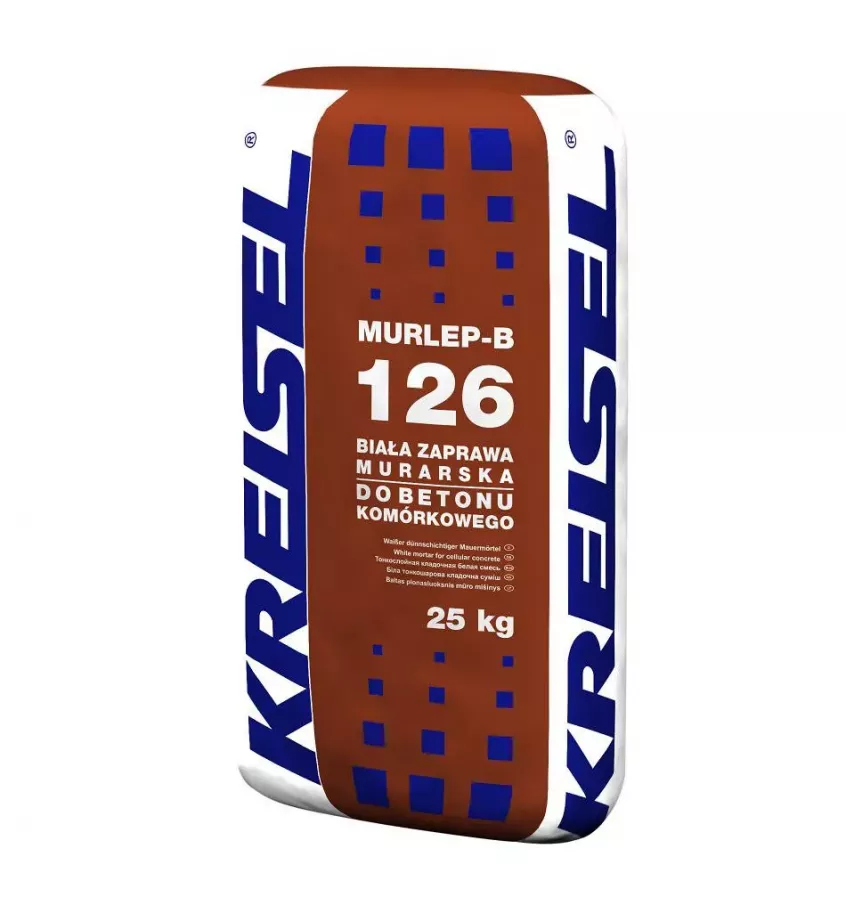 Kreisel - Murlep B 126 white mortar