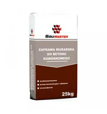 Baumaster - adhesive mortar for aerated concrete