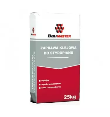 Baumaster - adhesive mortar for foamed polystyrene